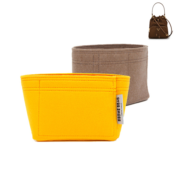 Prad* Bucket bag Mini(1BH038)[2 options] Innerbag Baginbag
